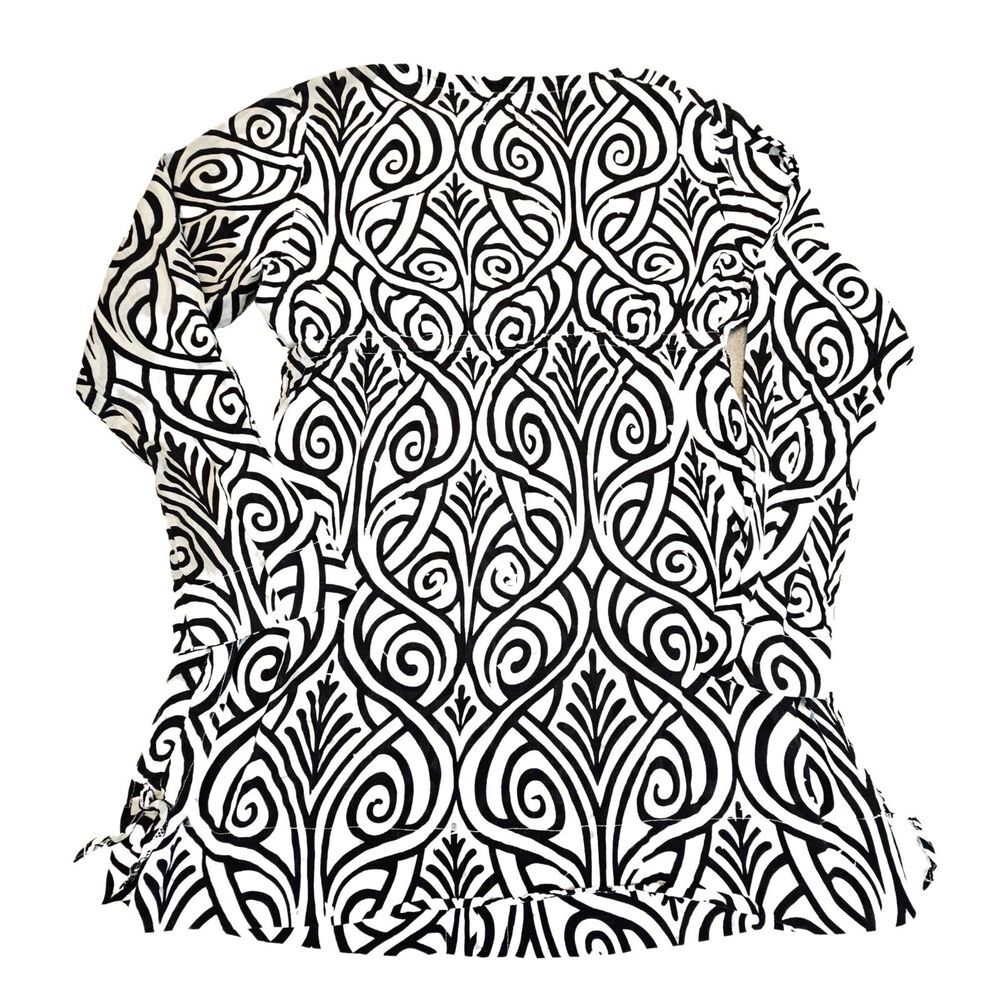Title Nine Long Tunic Swim Cover Up Lightweight Active Luxury Boho Cotton L‎ - Picture 2 of 16